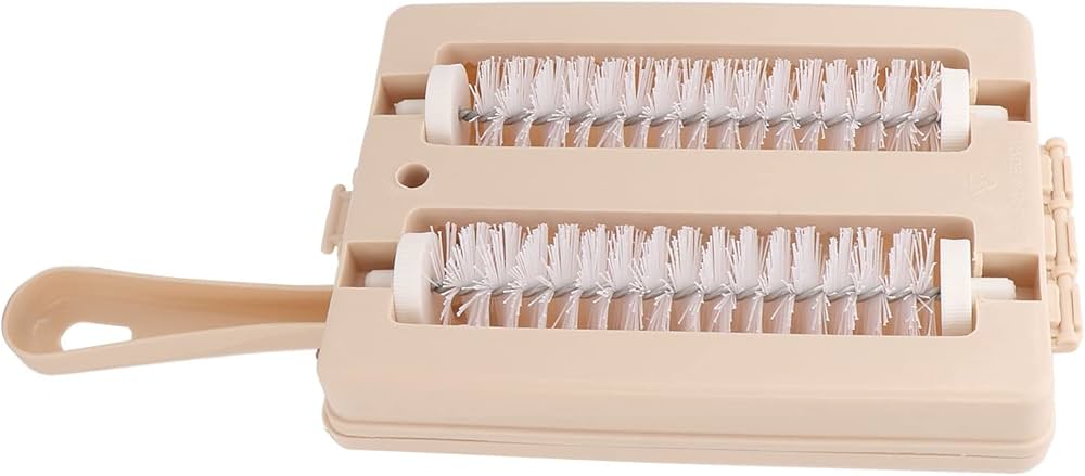 Carpet Cleaning Brush with 2 Roller