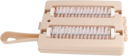 Carpet Cleaning Brush with 2 Roller