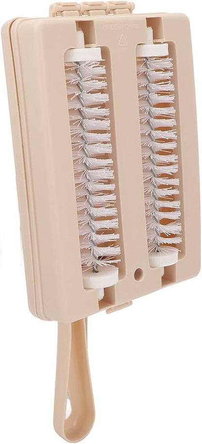 Carpet Cleaning Brush with 2 Roller