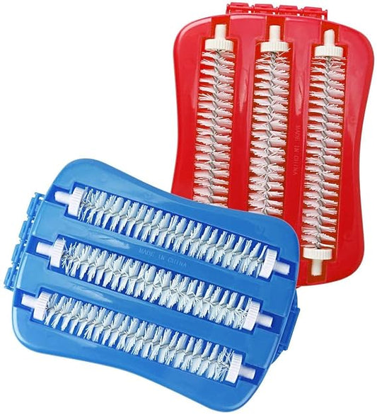 Carpet Cleaning Brush with 3 Roller