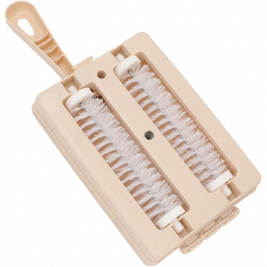 Carpet Cleaning Brush with 2 Roller